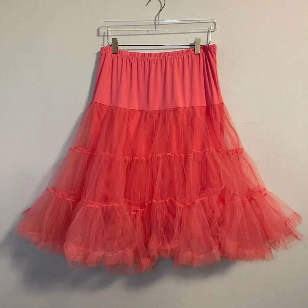 Lindy‎ Bop Pink Petticoat Crinoline Slip Skirt XL-4XL